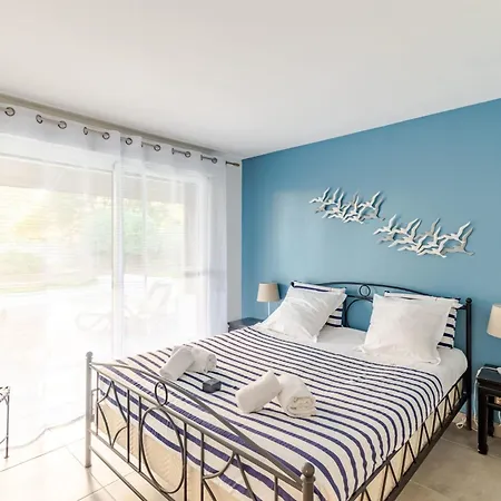 105 M Near The Ocean With Pool And Garden Дом отдыха Мольез-е-Маа